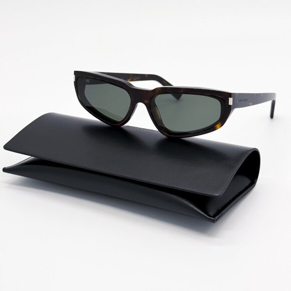 NEW SAINT LAURENT SL634 NOVA 002 WOMEN HAVANA SAINT LAURENT SL 634 002 - Picture 2 of 12